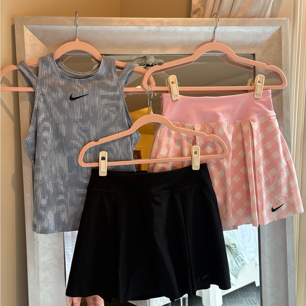 Nike Tennis Top & Skirts, Size Small